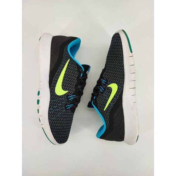 Nike Women's Flex Trainer Black Mesh Running Shoes Size 7.5 US - Picture 6 of 8